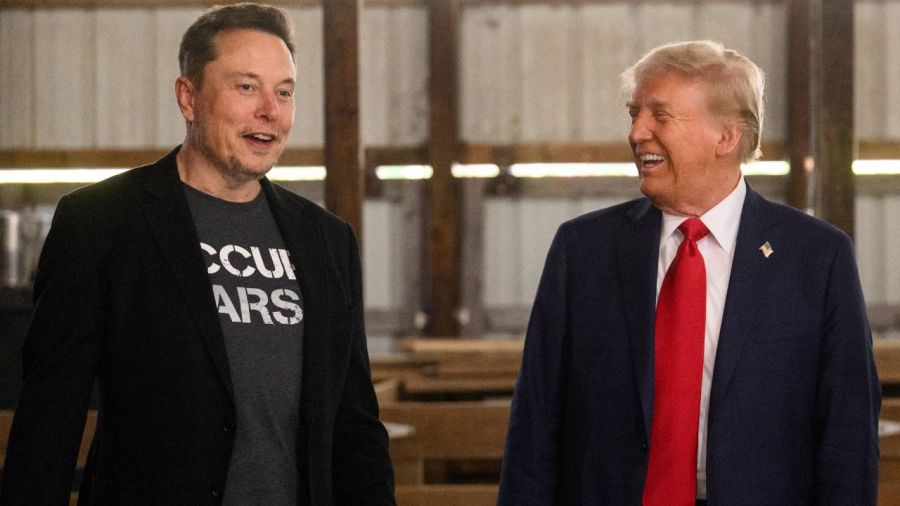 Elon Musk and Donald Trump