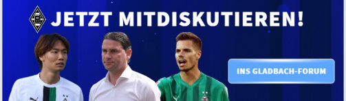 Successfully talk in the forum via Borussia Mönchengladbach!