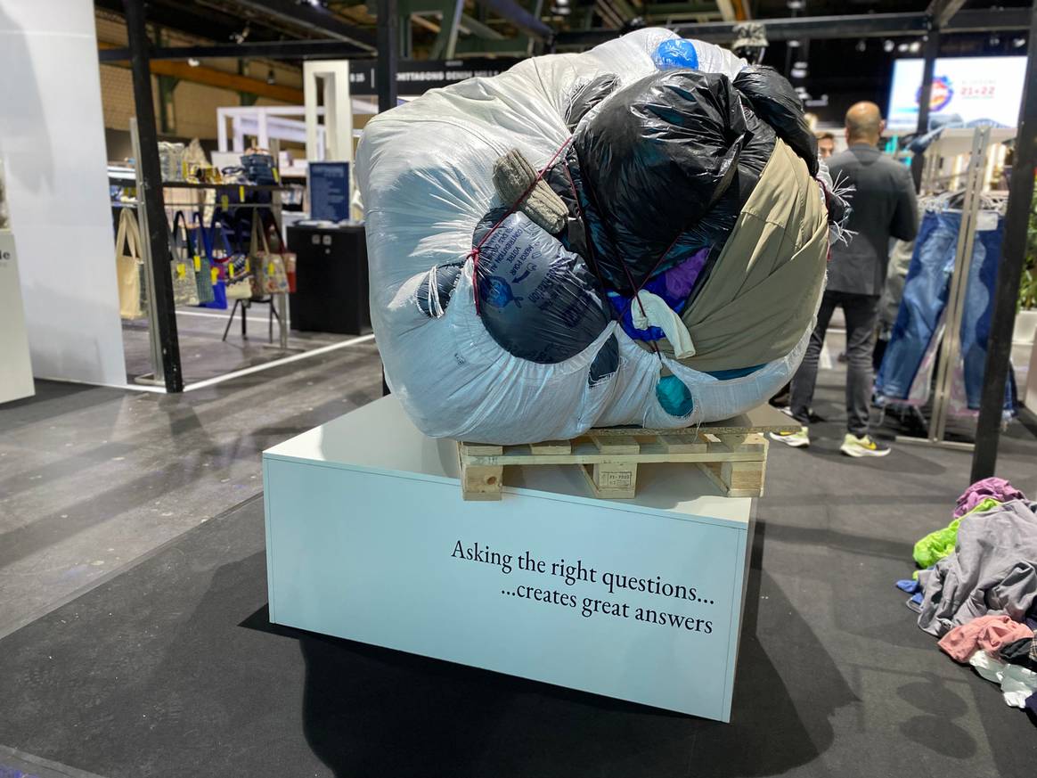 Dealing with textile waste and recycling were important topics at MFS/Bluezone.