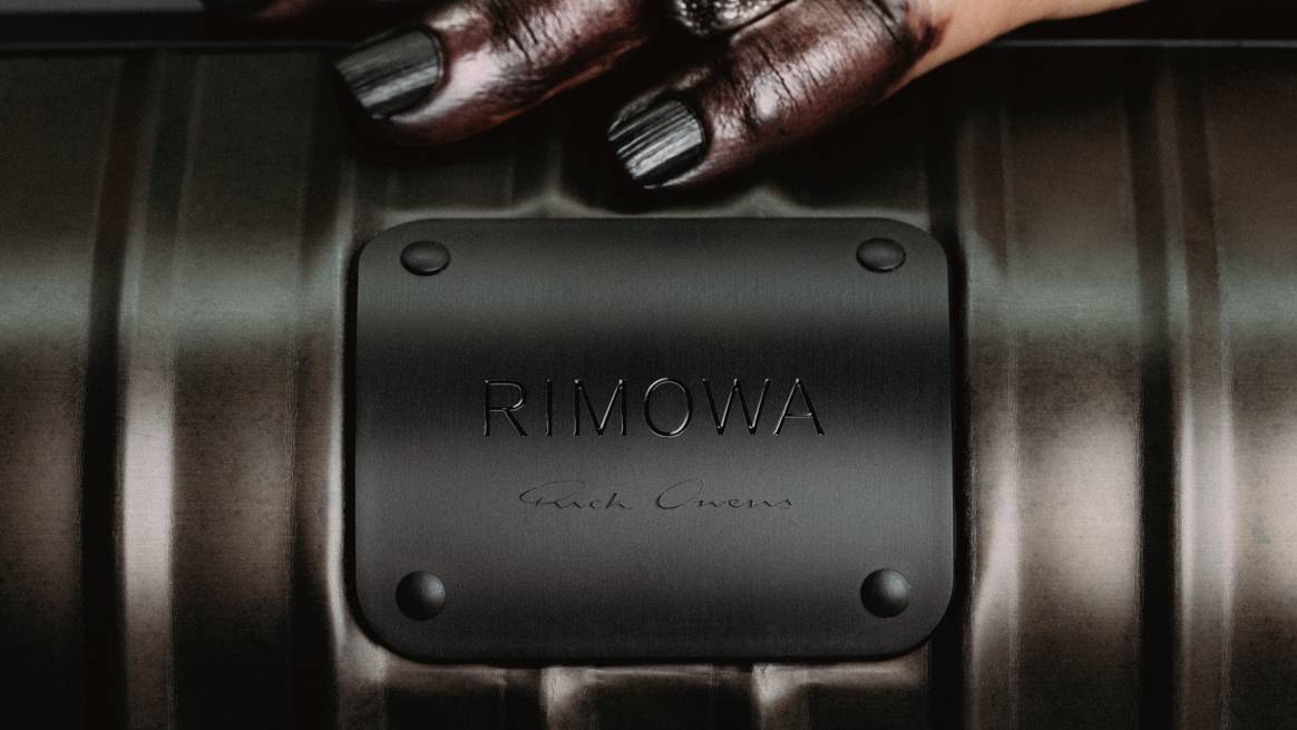 The original cabin bronze by Rick Owens and Rimowa