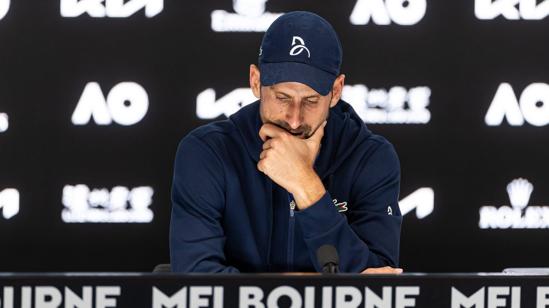 A bitter experience: Djokovic explains the task at the Australian Open.
