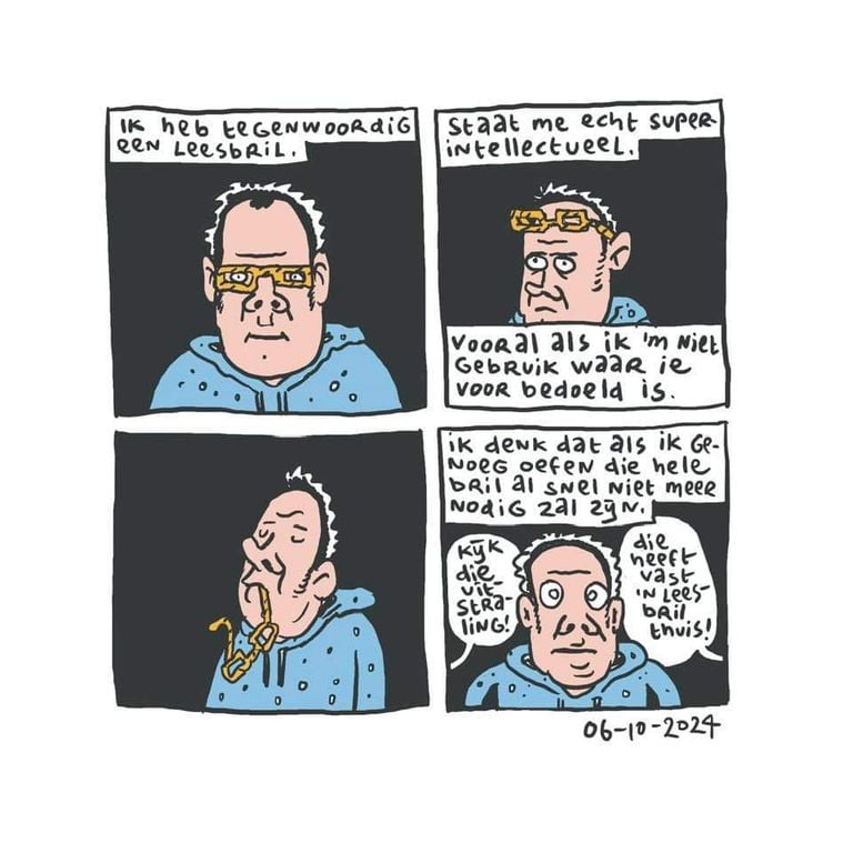 One of the cartoons of Michiel van de Pol.