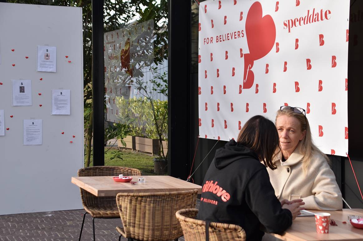 The speed date was located in Glas Pavilion - Shift.