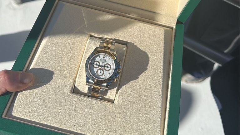 The Rolex that Job van Uitert won. (Photo: Tower Motorsports Media)