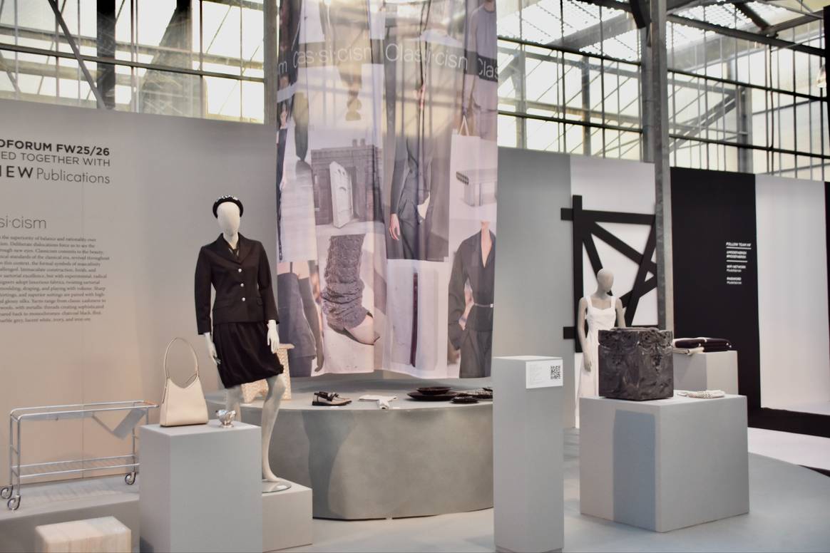 Een van de trendareas aan het begin van fashionfabriek.