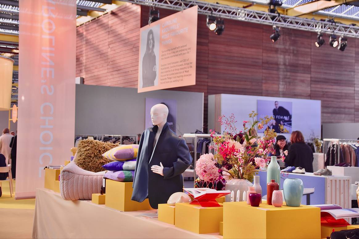 Een van de Inspiratie-Tafels Op de Beurs.