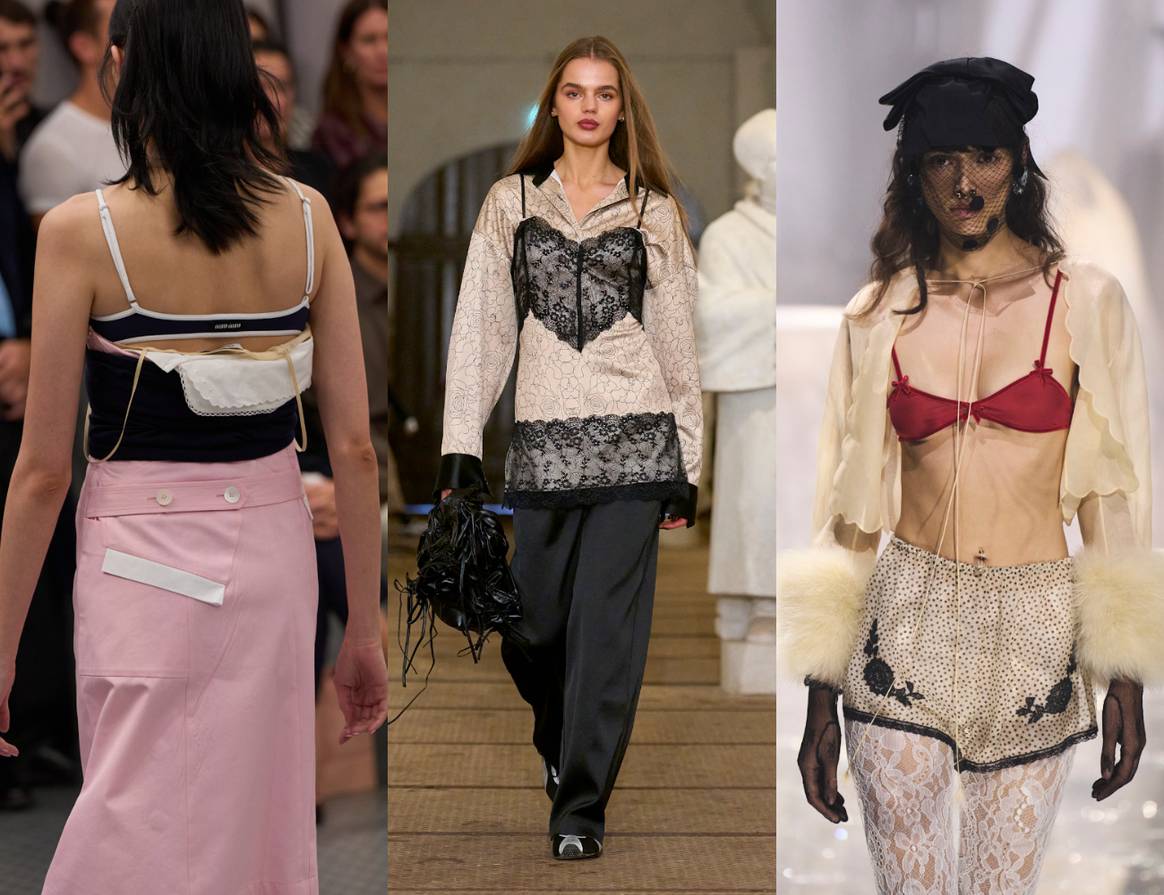 Miu Miu SS25, Operasport FW25, Valentino SS25.