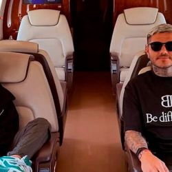 Icardi, China, Wanda and Aircraft | Photo: CEDOC