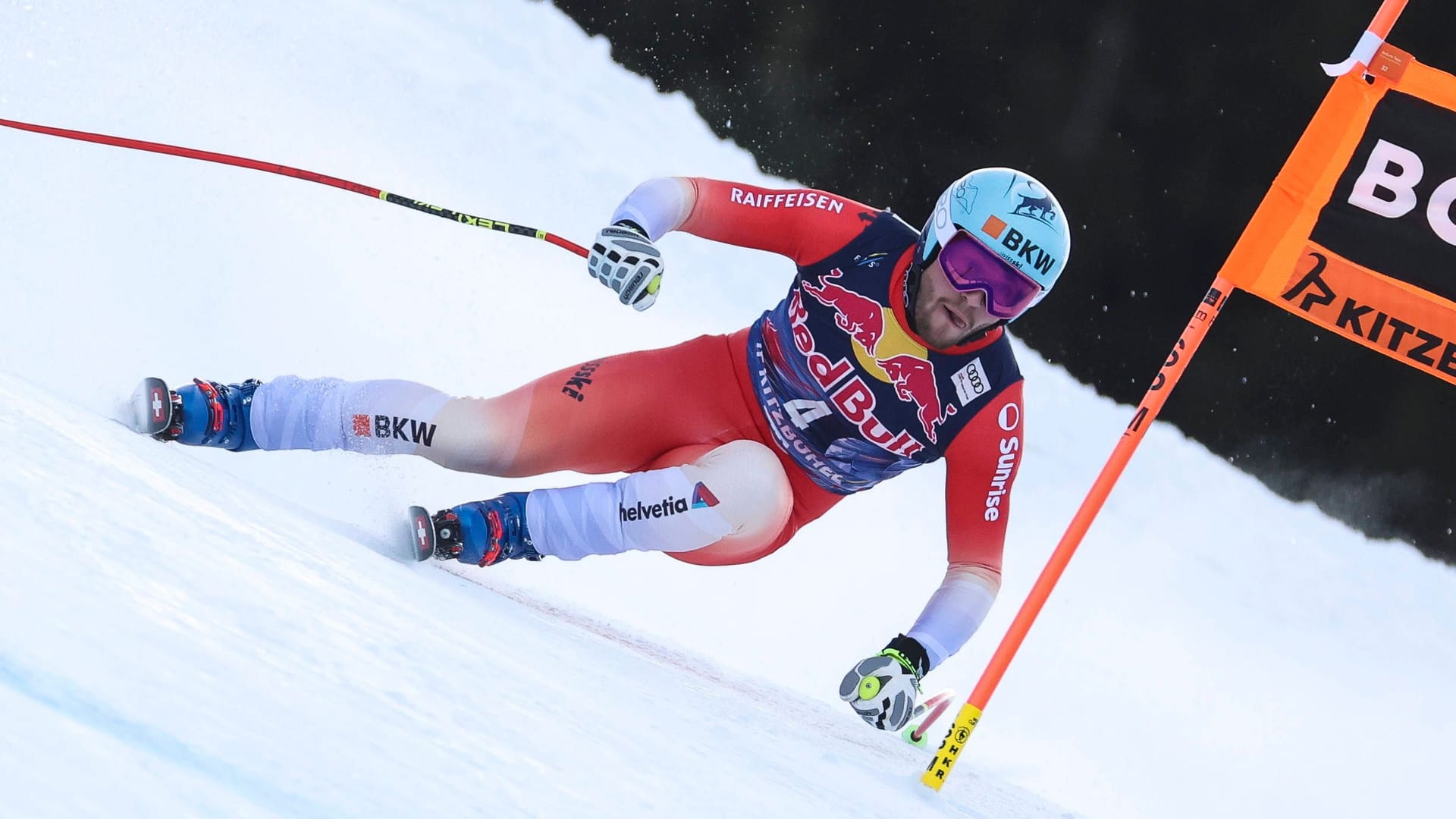 Alexis Monney: The Swiss finished second in Kitzbühel.