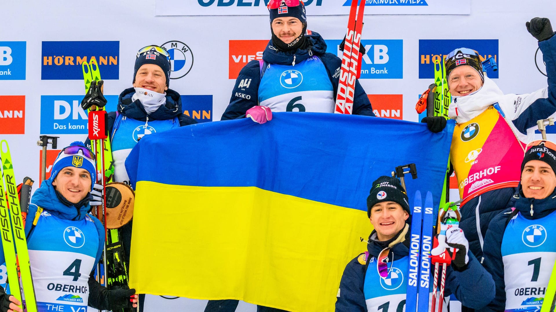 Pidrutschnyj (left): The Norwegians wanted to honor his achievement.