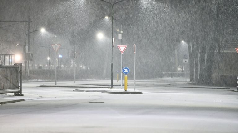 Oisterwijk turns white (photo: Toby de Kort).