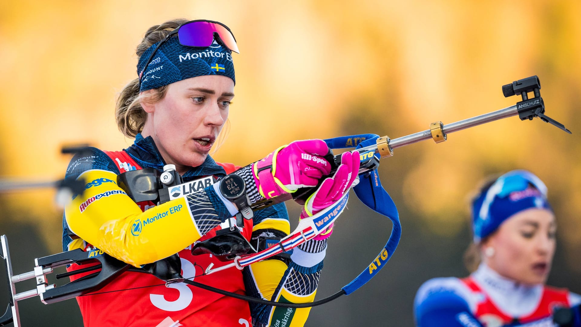 Elvira Öberg: She has cold symptoms.