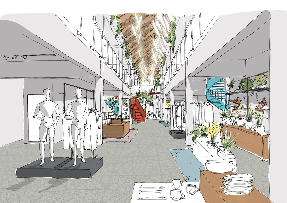 The knight passage is to be renovated with a new concept