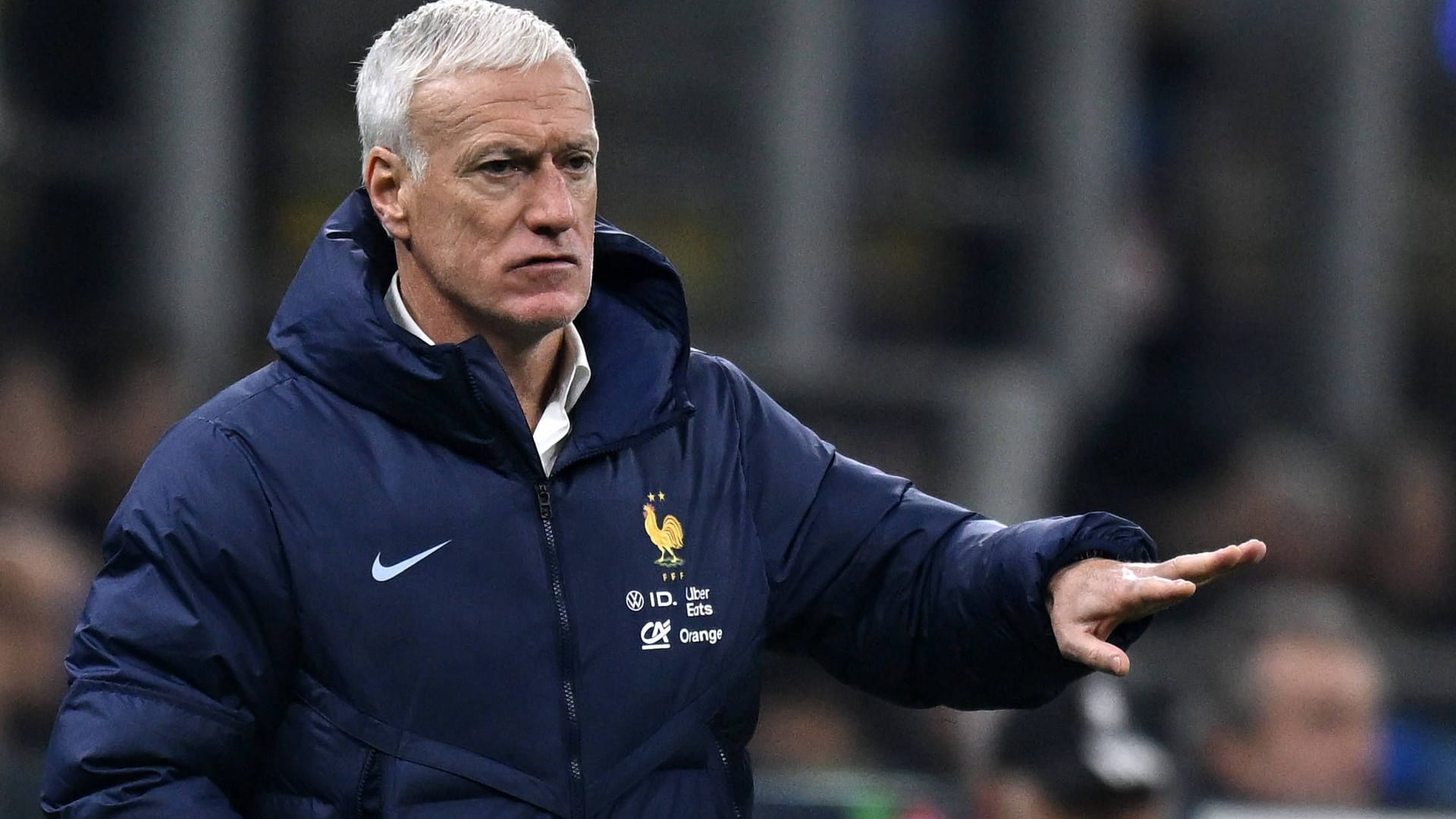 Didier Deschamps: The French coach celebrated with the "Equipe Tricolore" His biggest success in 2018.