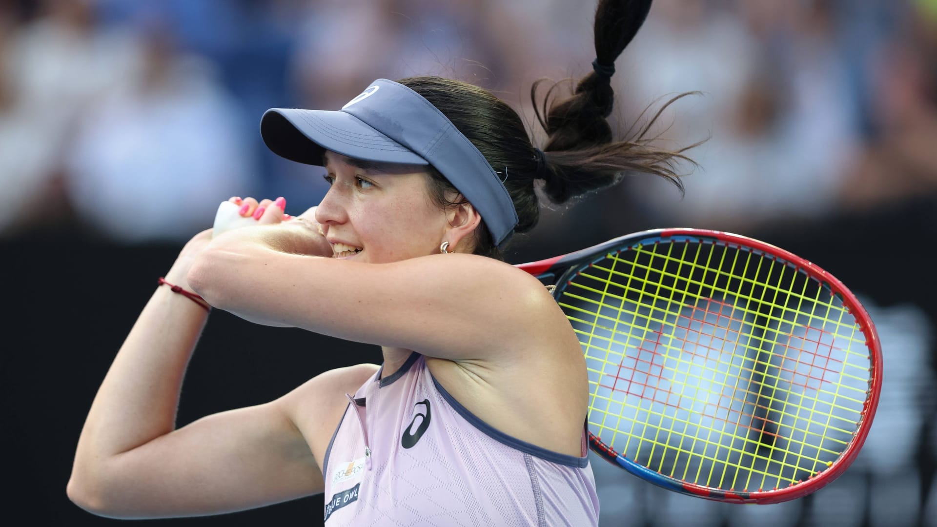 Eva Lys: The 23-year-old made it to the round of 16 at the Australian Open.