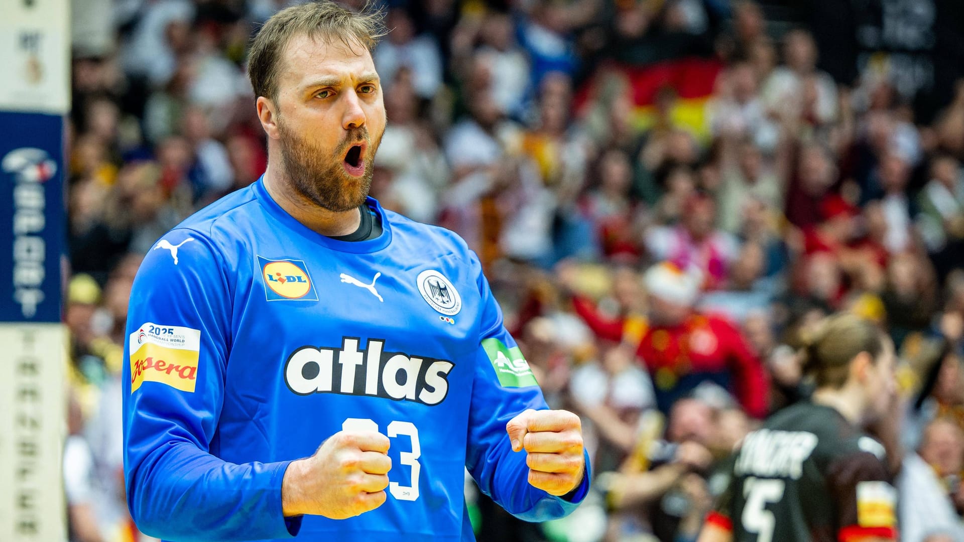 Andreas Wolff: The German goalkeeper was able to save 20 Swiss shots.