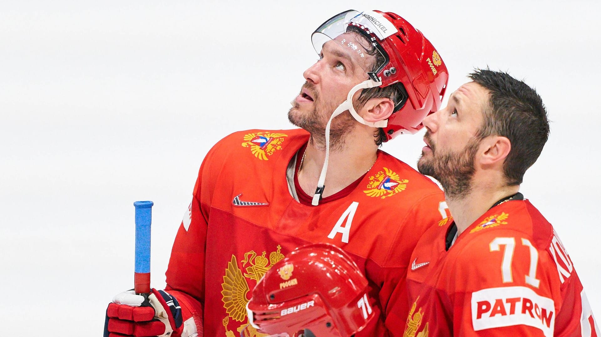 Alexander Ovechkin (l.) and Ilya Kovalchuk (archive photo): Russia could play at the World Cup.