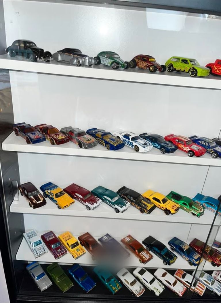 Some Hot Wheels from Thijs' collection.