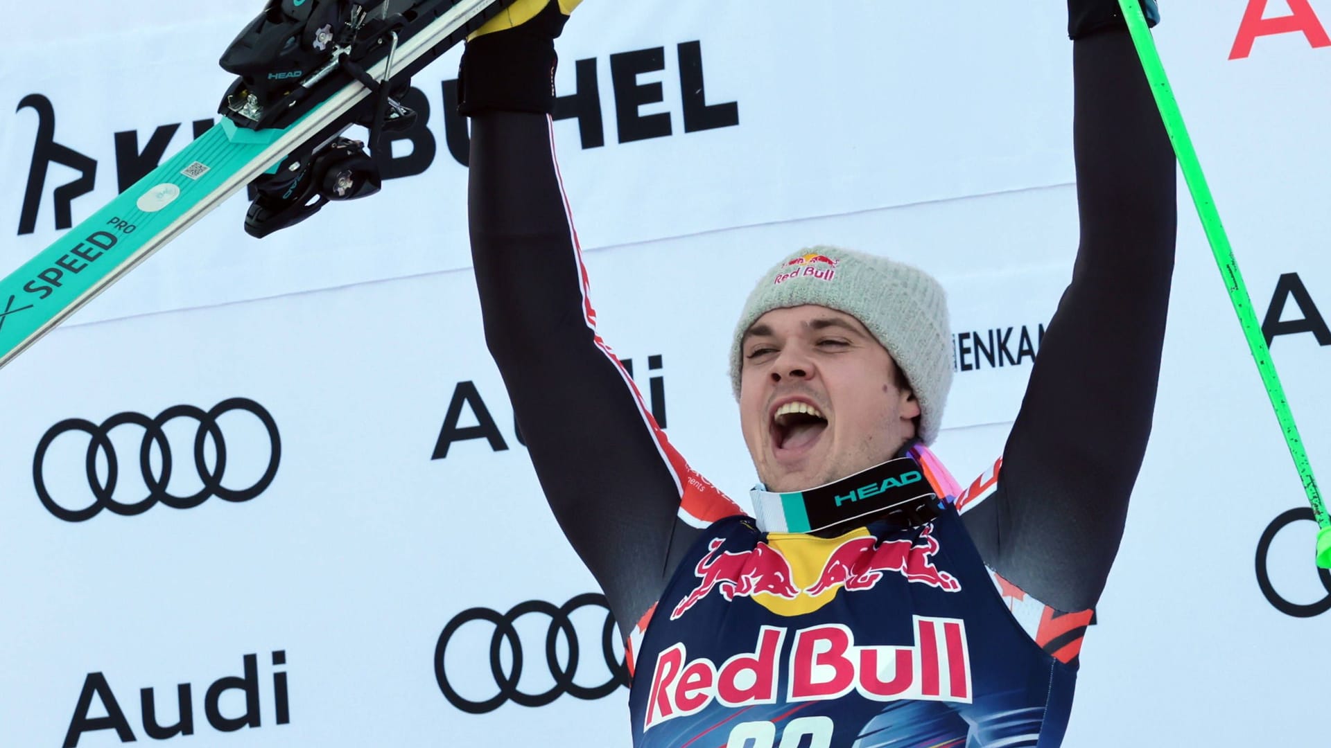 James Crawford: After the success on the Streif, things continued.