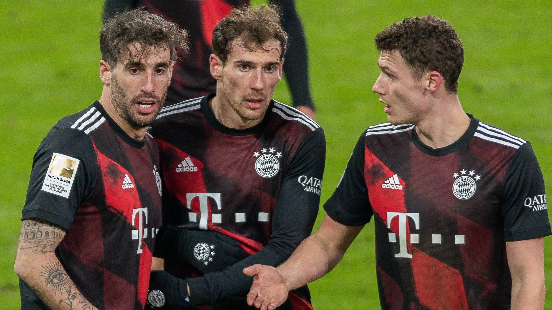 Javi Martínez, Leon Goretzka and Benjamin Pavard (from left to right): The Spaniard and the Frenchman have now left Bayern. Javi Martínez, Leon Goretzka and Benjamin Pavard (from left to right): The Spaniard and the Frenchman have now left Bayern.