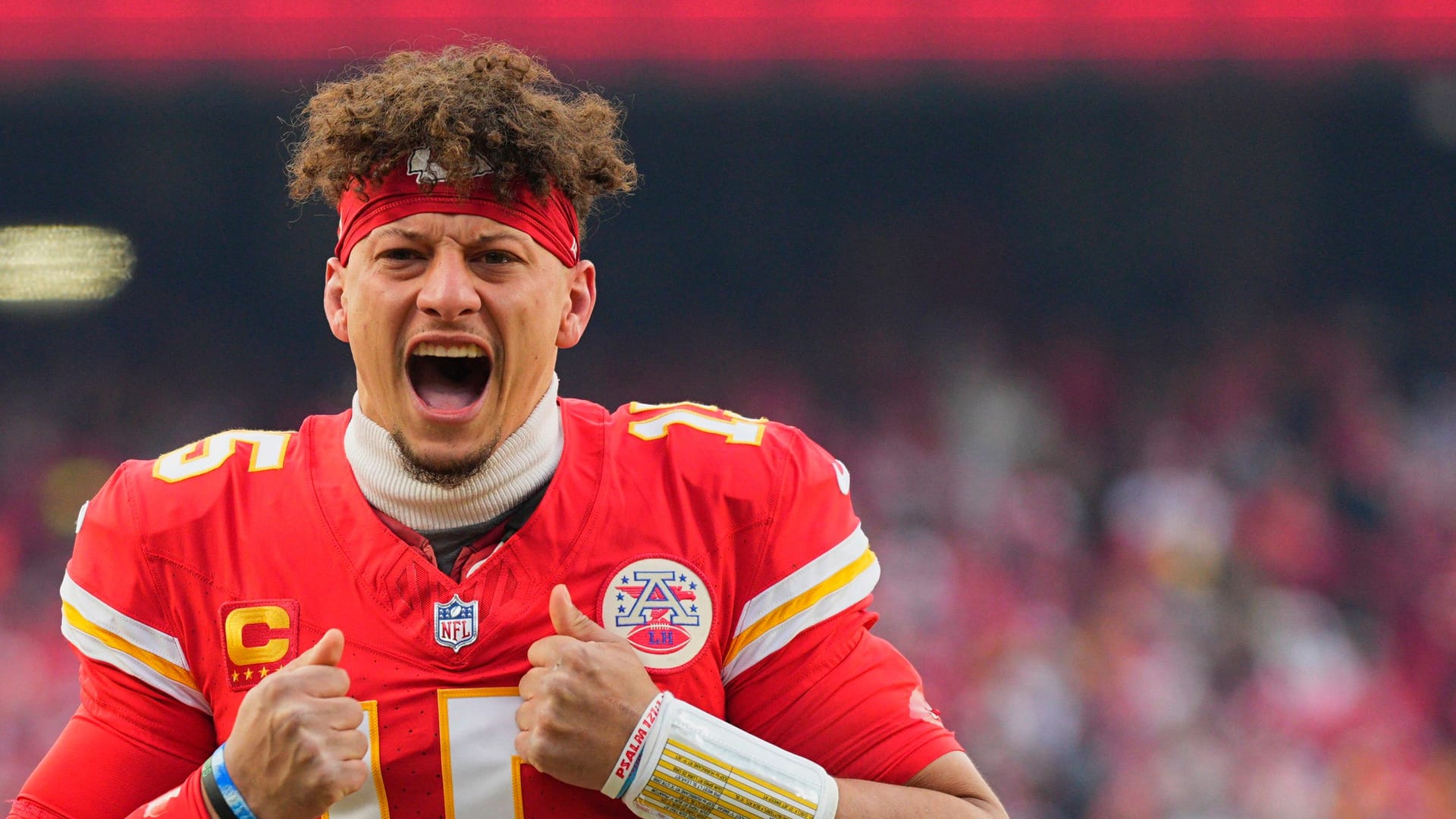 Patrick Mahomes: The Chiefs are the defending champions.