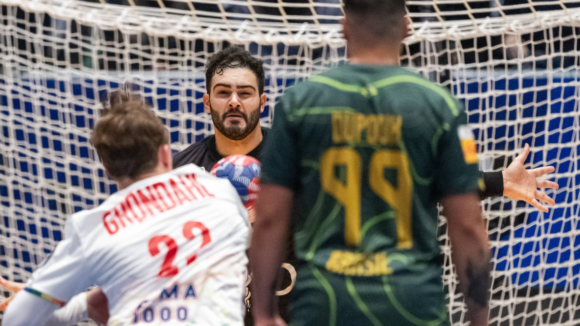 Brazil keeper Rangel da Rosa was named man of the match in the win against Norway. Brazil keeper Rangel da Rosa was named man of the match in the win against Norway.