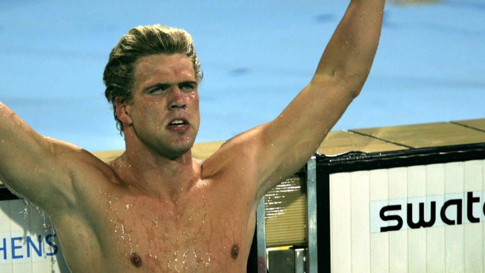 Gary Hall Jr.: The five-time Olympic swimming champion had to flee the fire.
