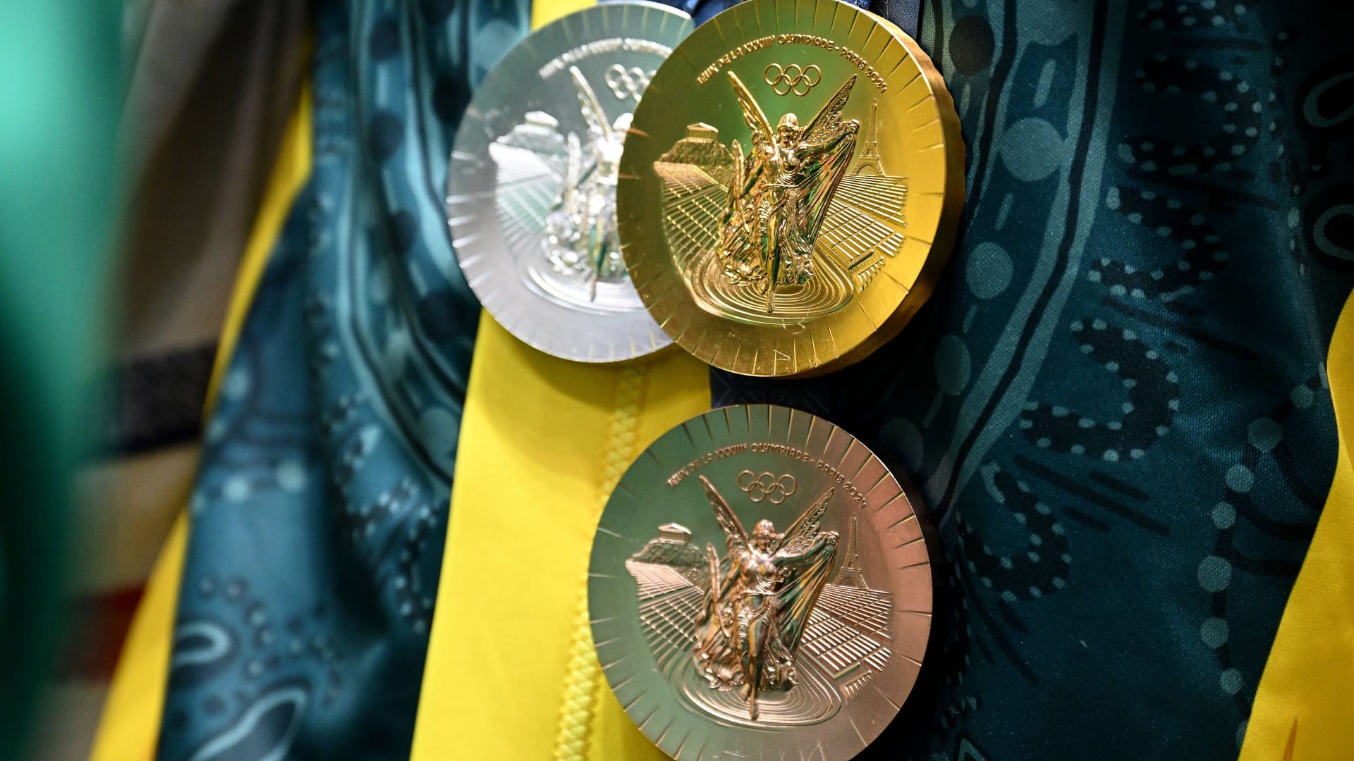 The Olympic medals from Paris: The quality of the precious metal has so far been rather disappointing.