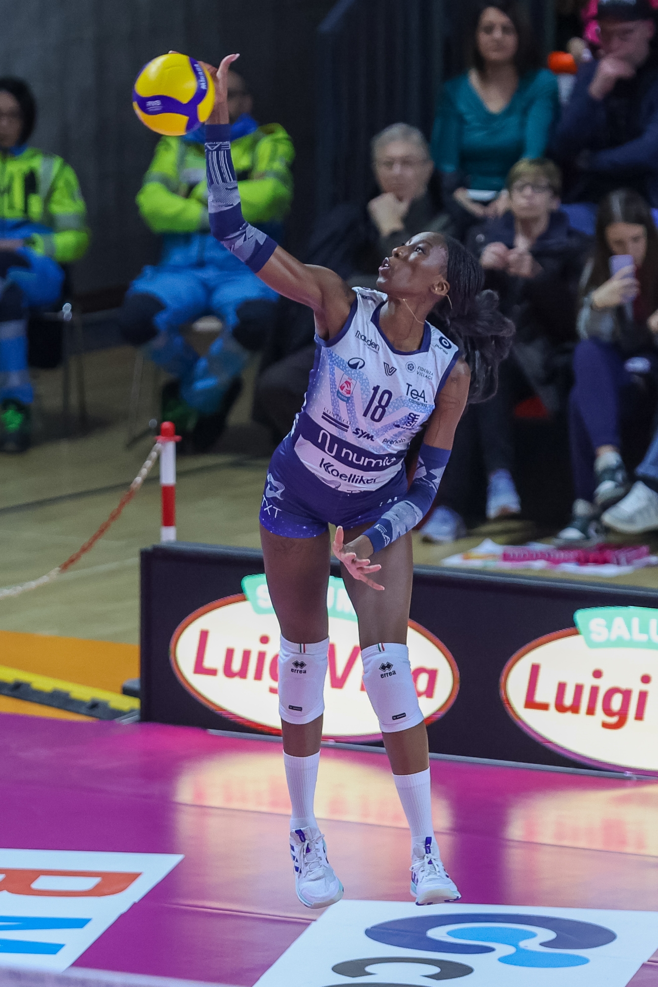 PAOLA EGONU CDA TALMASSONS - NUMIA VERO VOLLEY MILAN VOLLEYBALL ITALIAN VOLLEYBALL CHAMPIONSHIP SERIES A1-F 2024-25 LATISANA (UD) 17-11-2024 PHOTO FILIPPO RUBIN / LVF