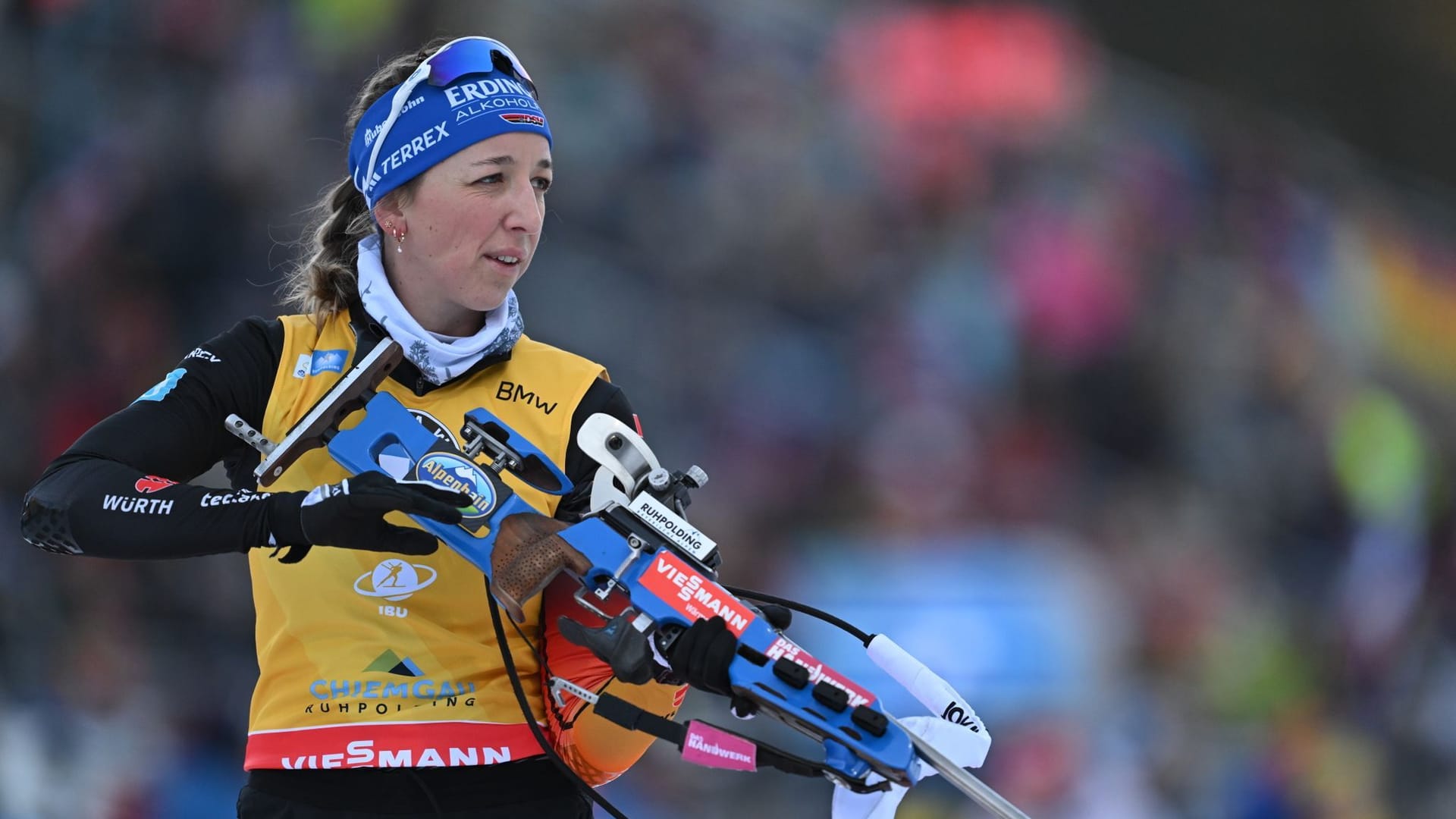 Strong race in Ruhpolding: Franziska Preuß.