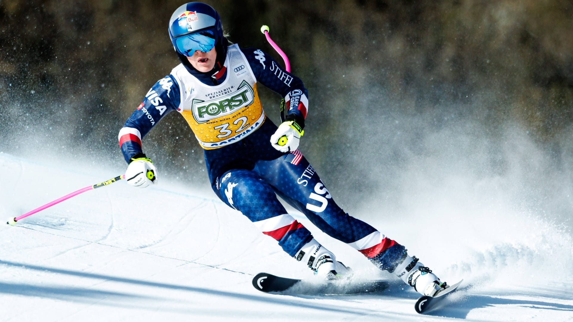 Lindsey Vonn: The ski racer has just celebrated her comeback.