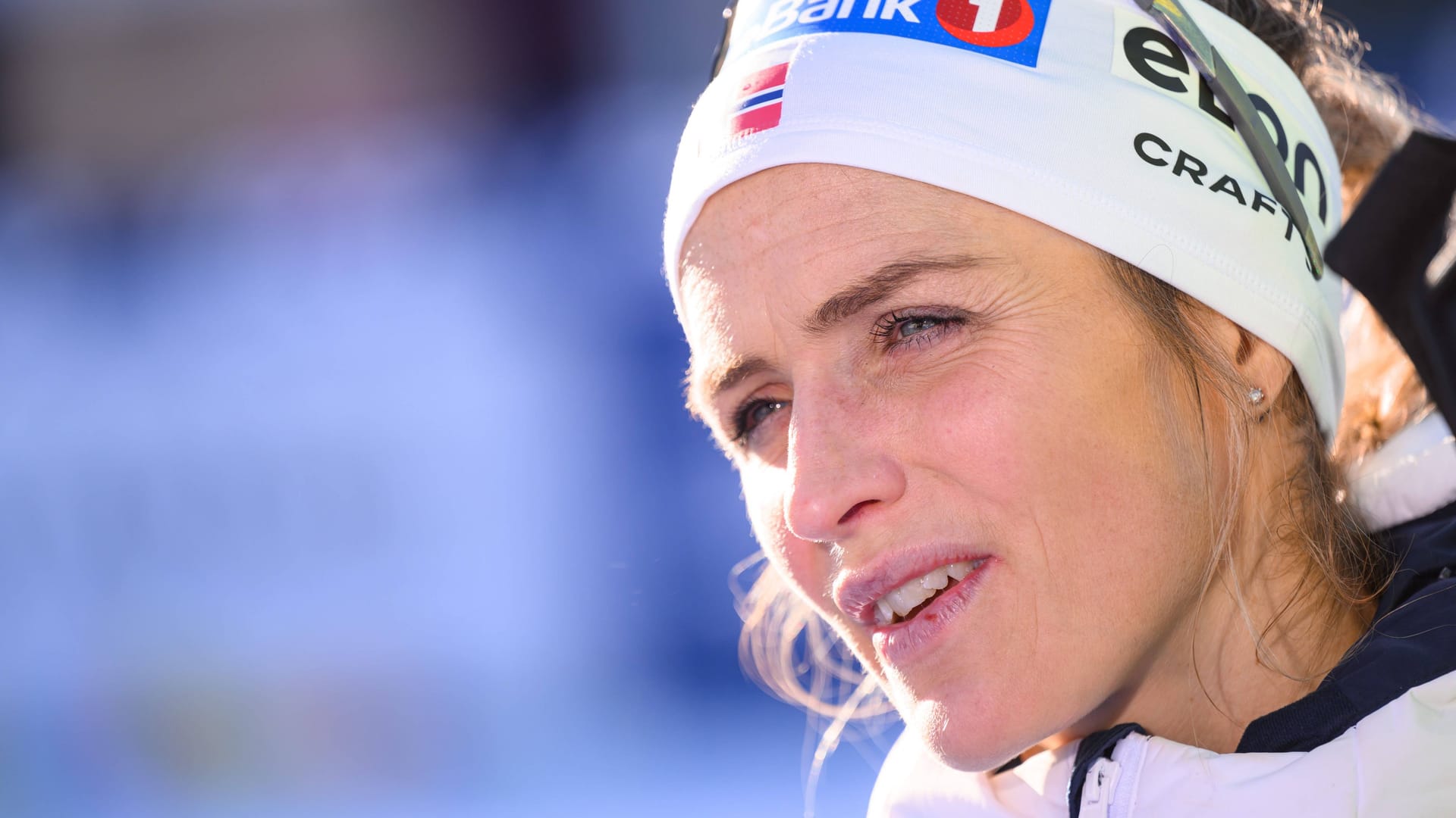 Therese Johaug: The Norwegian relies on full focus.