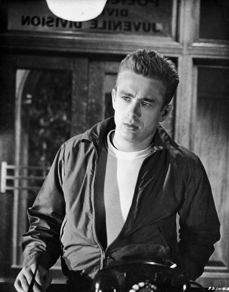 James Dean in the early 1950s