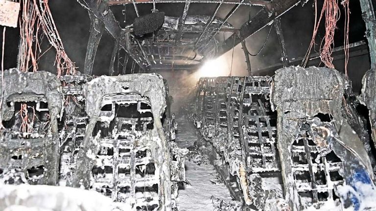 The inside of the bus (Photo: Thomas Gaulke)