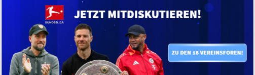 © TM/Imago - here about the 18 Bundesliga clubs (link to the club forums)