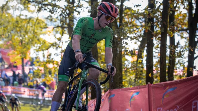 Mees Hendrikx during the Exact Cross Heerderstrand (photo: Dick Soepenberg/Orange Pictures).