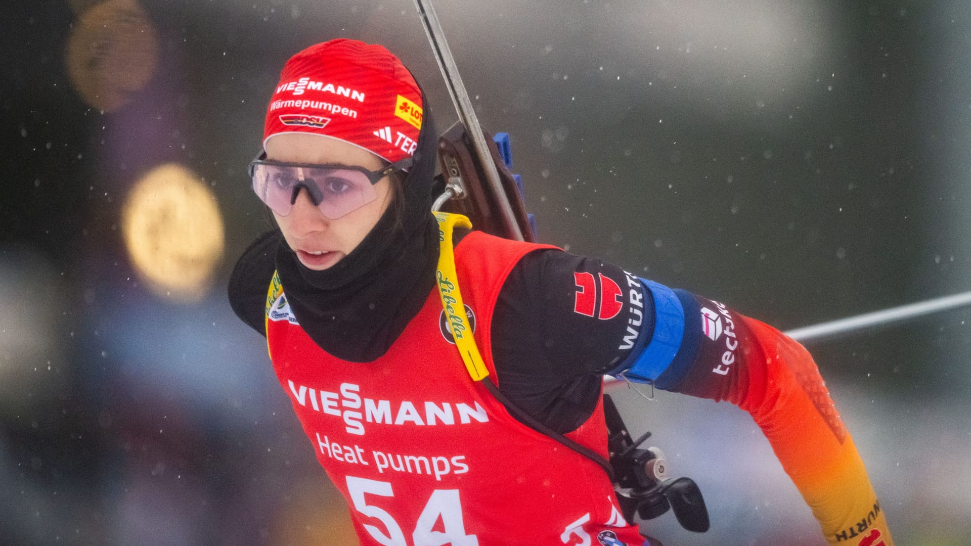 Vanessa Voigt: At the moment she only has the role of spectator.