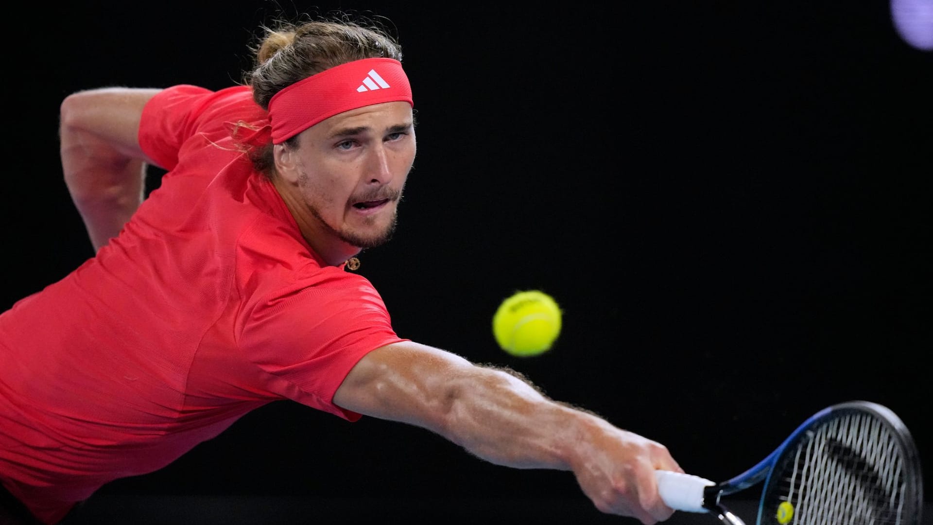 Alexander Zverev: In the first round he defeated the Frenchman Lucas Pouille.