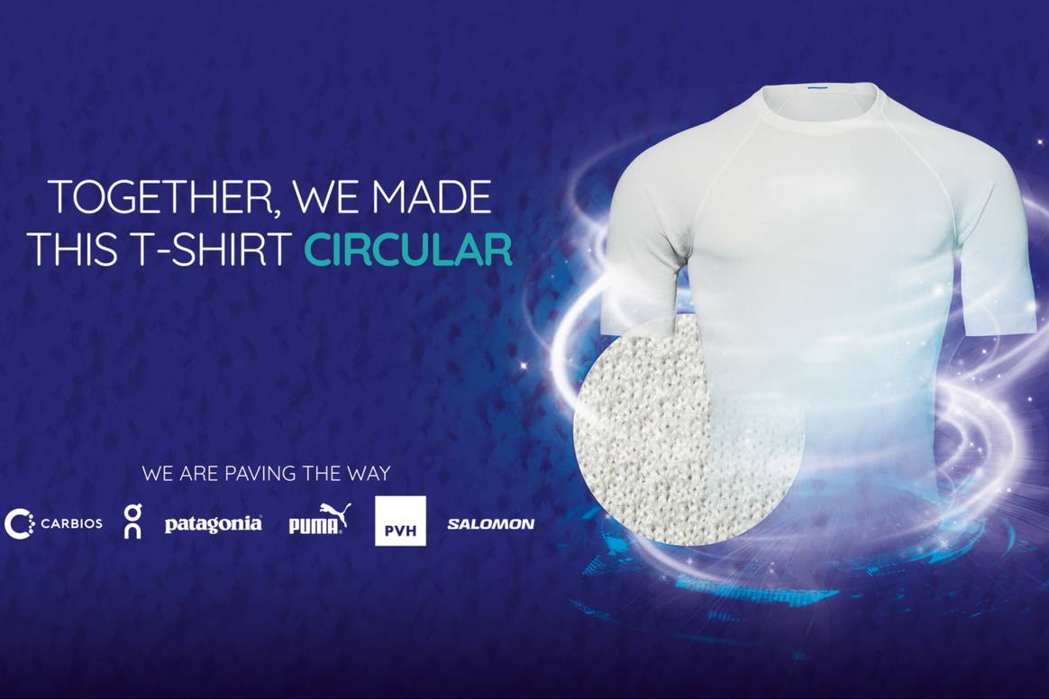 The result of fiber-to-fiber recycling. The result of fiber-to-fiber recycling.