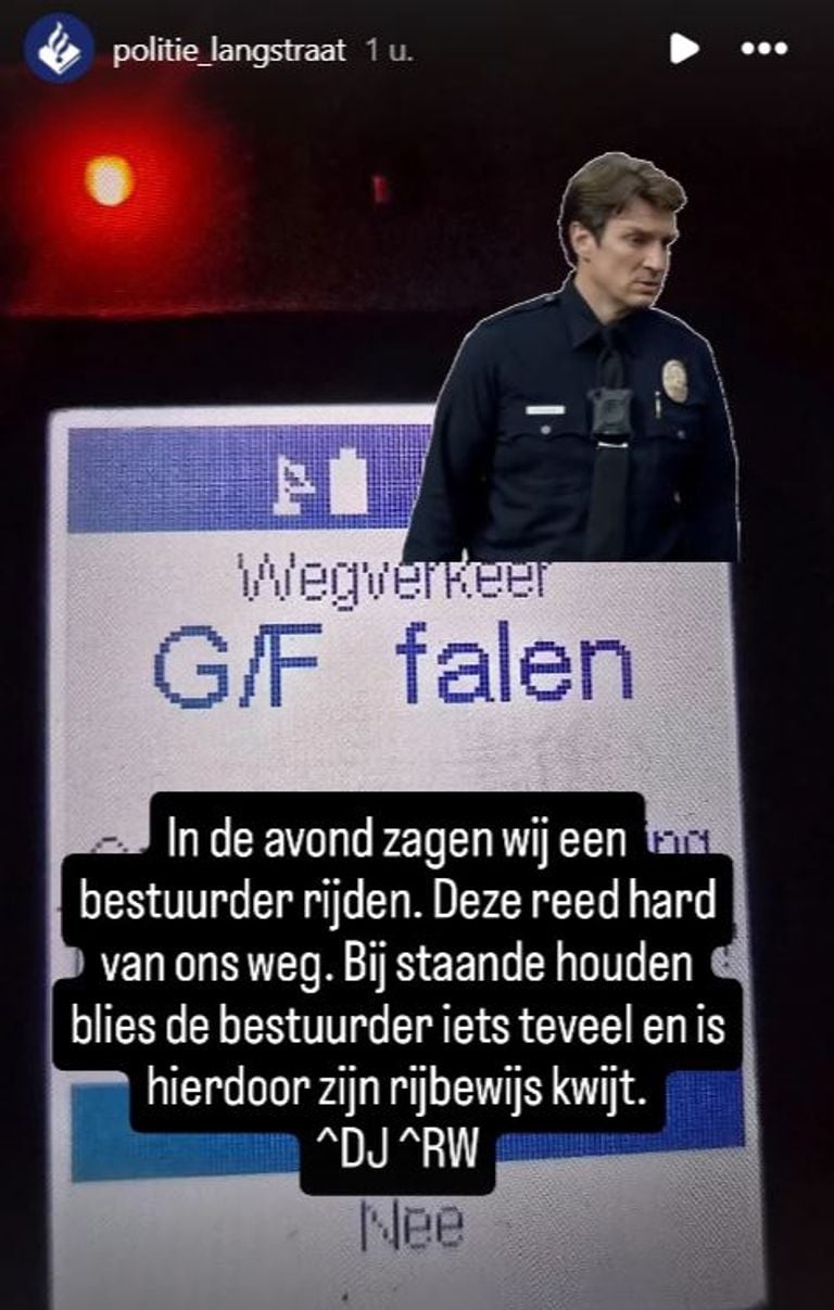 Photo: Instagram Police Langstraat