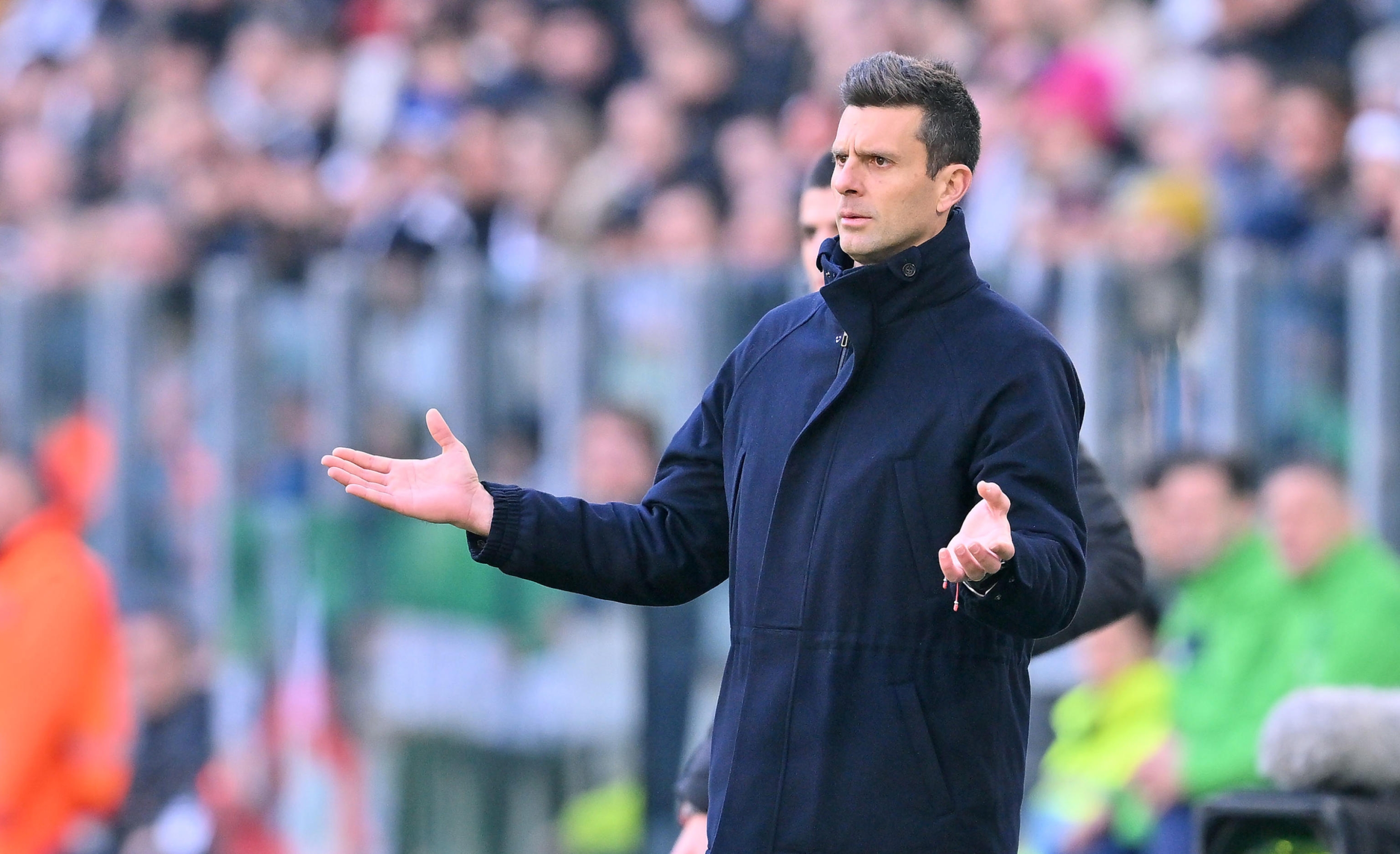 Juventus Coach Thiago Motta During the Italian Serie A Match Juventus FC VS Empoli FC at the Allianz Stadium in Turin, 2 Febreny 2025, Italy, 2025 ANSA/Alessandro Di Marco