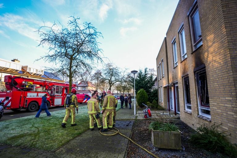 The apartment of the upstairs neighbor barely suffered damage (photo: SQ Vision).