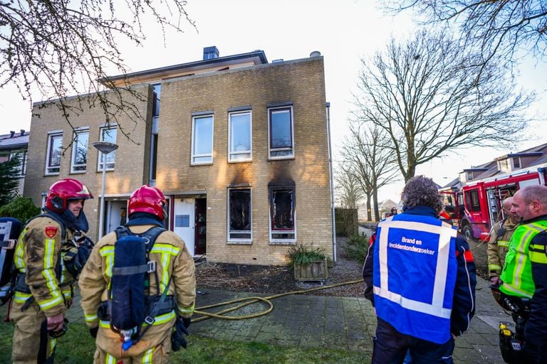 Black -blackened places witnesses of the fire (photo: SQ Vision).