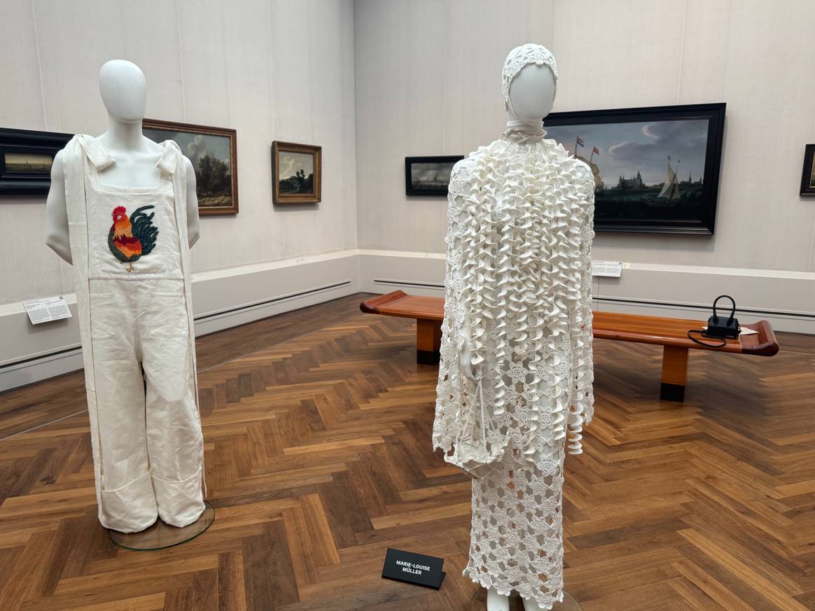 Marie-Louise Müller describes herself as a slow fashion designer.