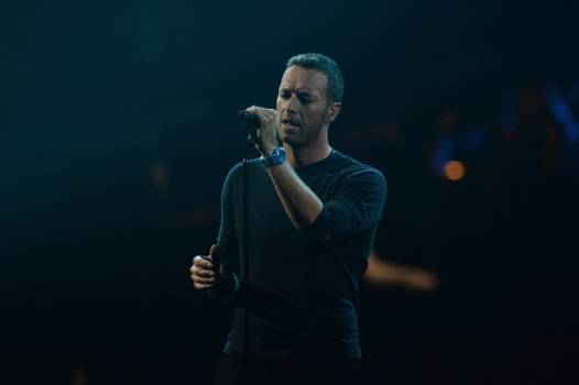 Coldplay singer Chris Martin at the Brit Awards 2017