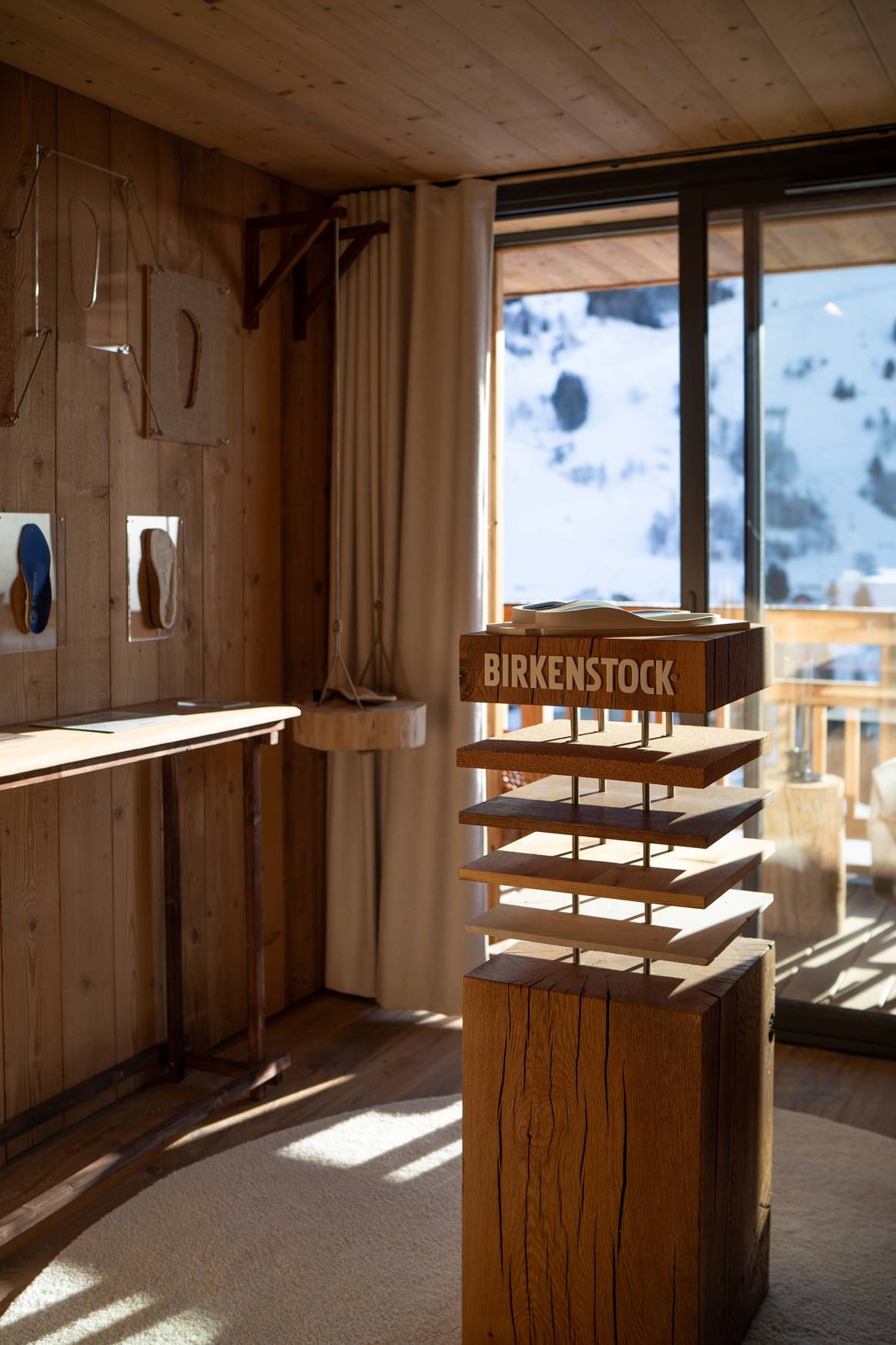 Birkenstock chalet pop-up