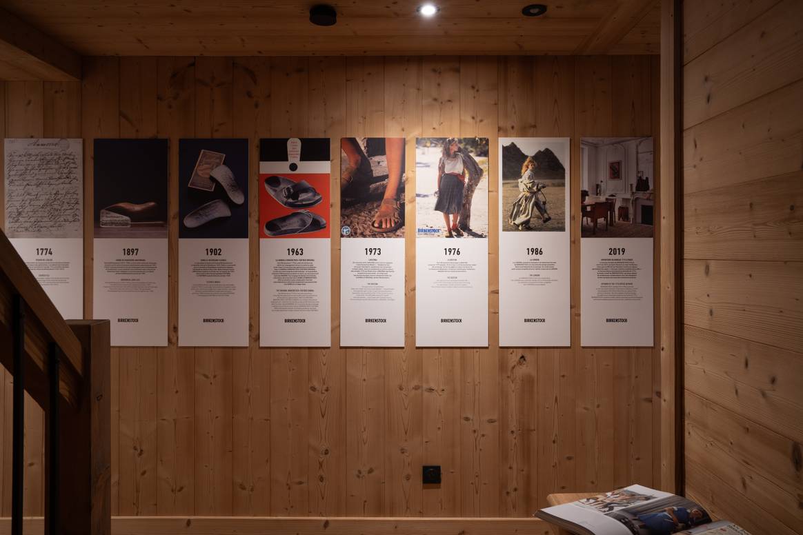 Birkenstock chalet pop-up