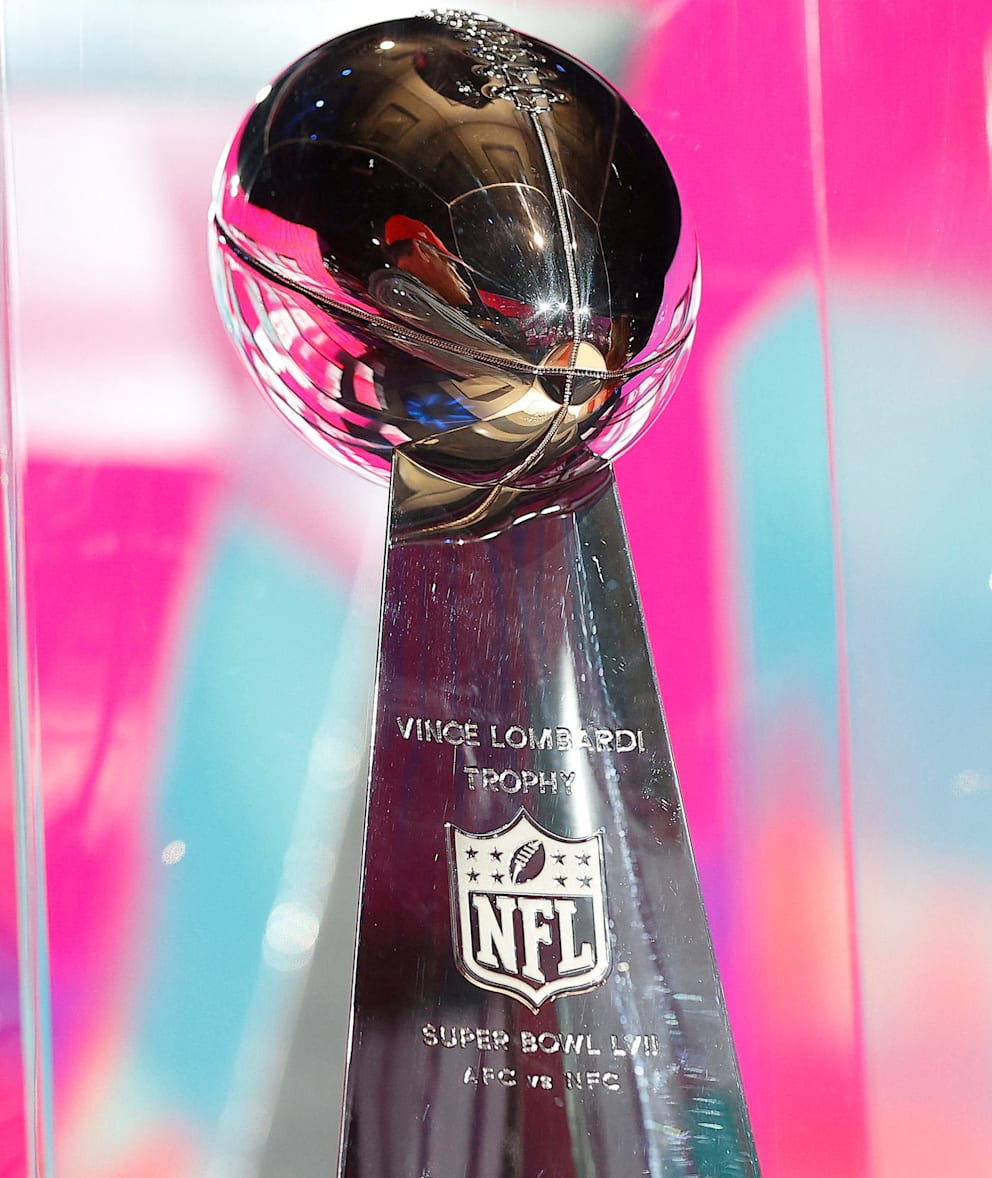 Objekt der Begierde: Der Sieger des Super Bowls erhält die Vince Lombardi Trophy