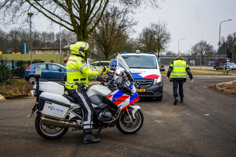 The police were also called in (photo: SQ Vision).