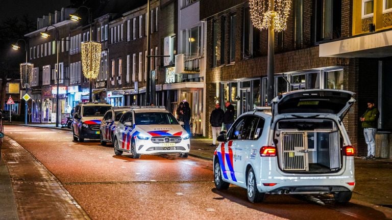 The Kruisstraat was partially surrounded (photo: SQ Vision).